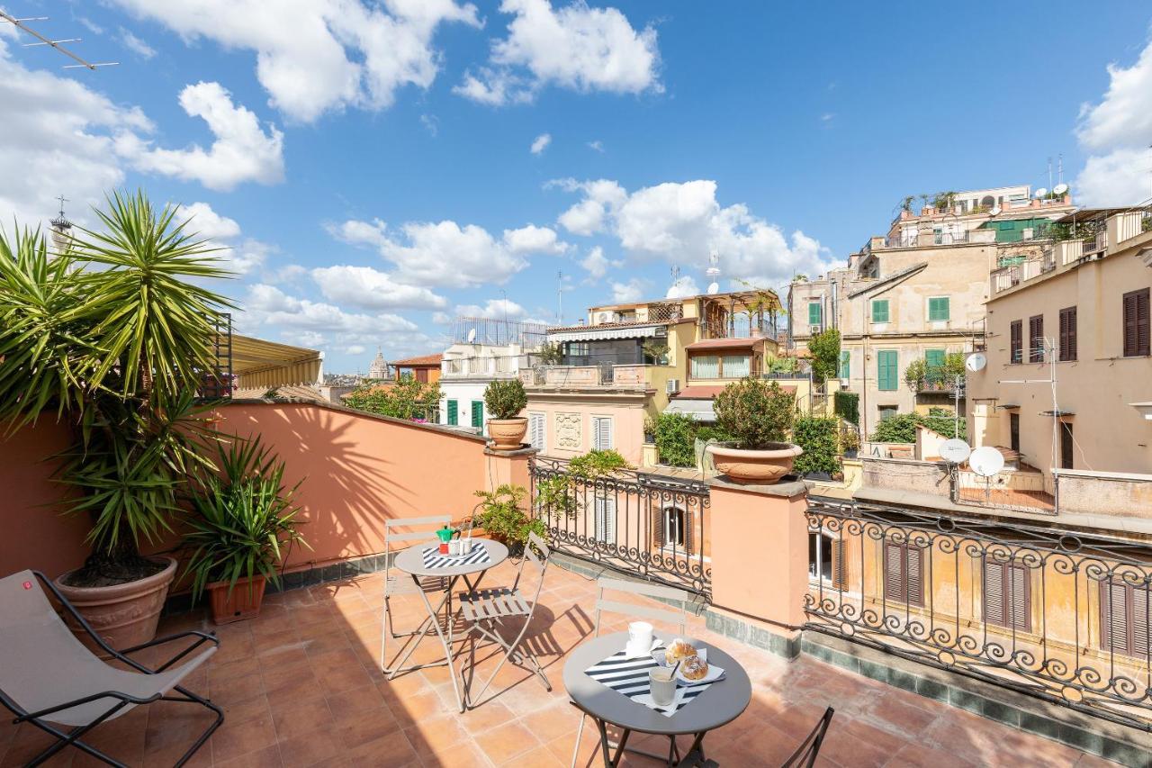Rome As You Feel - Penthouse Apartment With Terrace On Spanish Steps Eksteriør billede