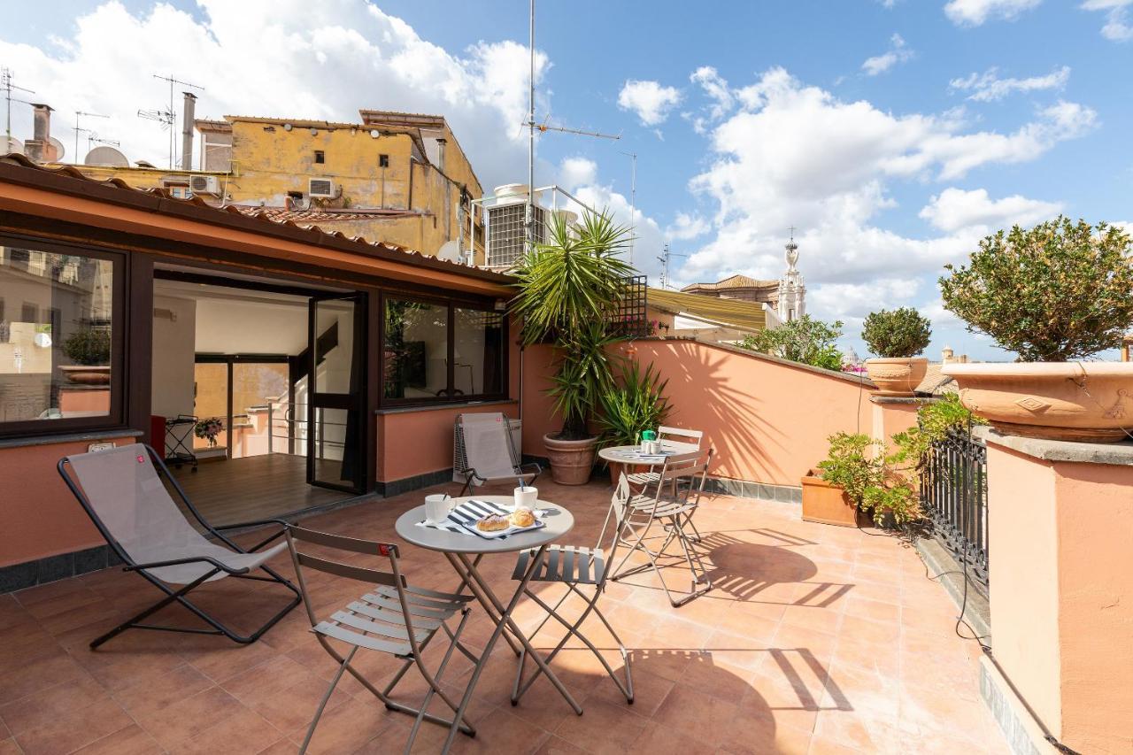 Rome As You Feel - Penthouse Apartment With Terrace On Spanish Steps Eksteriør billede